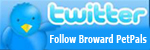 Follow Broward PetPals on Twitter...