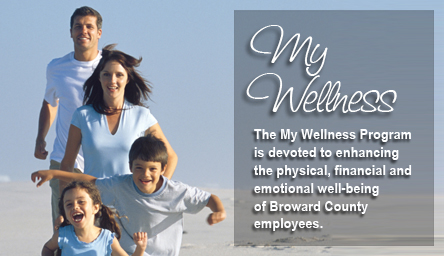 Family on the beach: My Wellness program is devoted to enhancing the physical, financial 

and emotional well-being of employees.