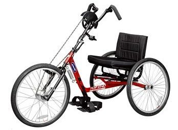 upright handcycle