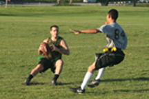flag football at Tradewinds Park