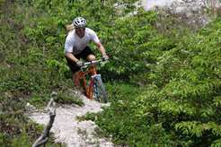 mountain biker