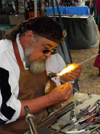 craftsman at Renaissance Festival