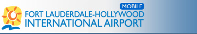 Fort Lauderdale-Hollywood International Airport Mobile Logo