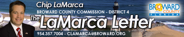 Chip LaMarca Broward County Commission - District 4 - Newsletter
