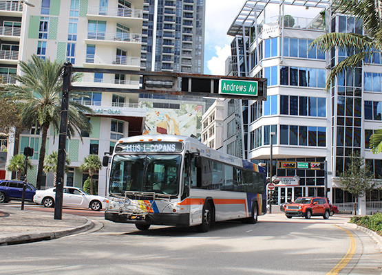 BCT Bus on Andrews Avenue