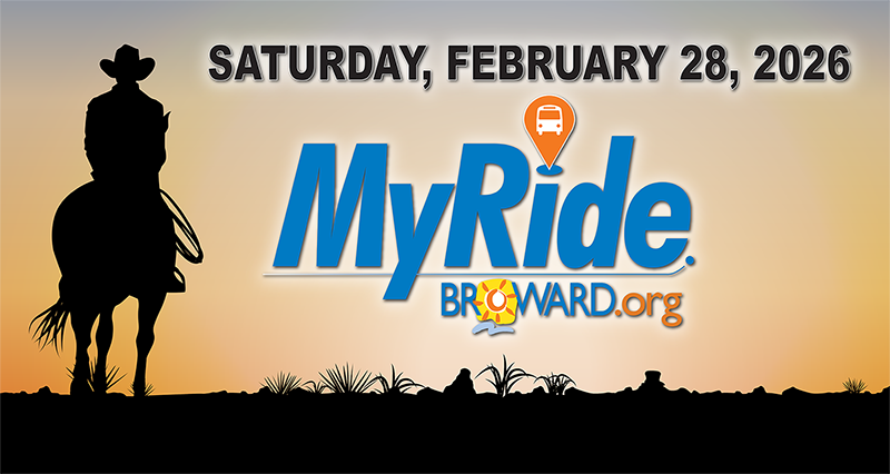 MyRide Broward is riding into the sunset!