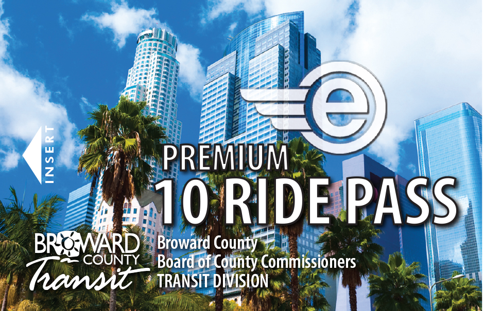 Premium 10 Ride Pass - Broward County Transit