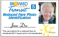 Reduced Fare Photo ID Card