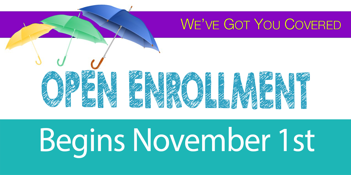 Open Enrollment Starts Nov 1st