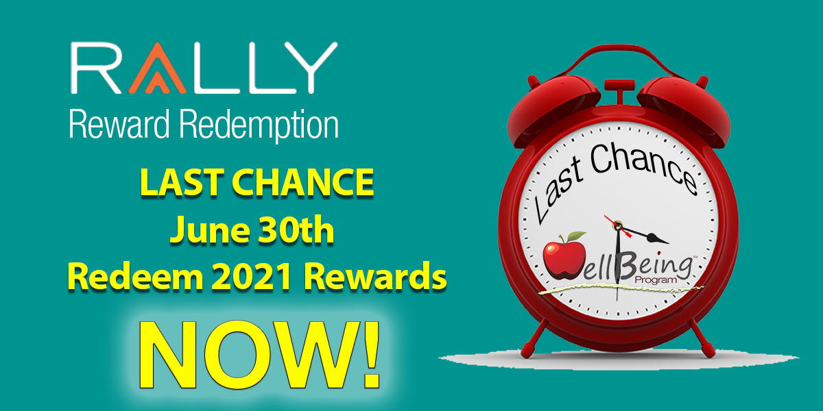 Rally Reward redemption deadline
