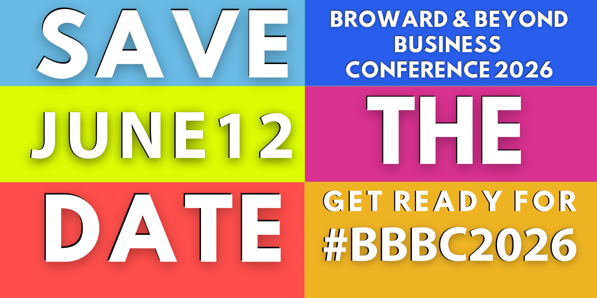 Six Bright Color blocks with Save the Date text for the 2026 conference