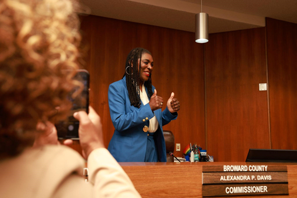Alexandra P. Davis Sworn In