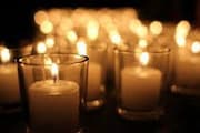 Memorial candles