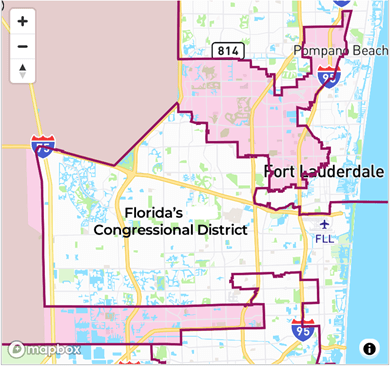 Florida's Congressional District map