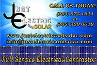 Just Elevctric and Solar Logo