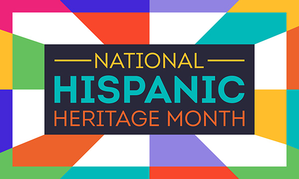 text reads national hispanic heritage month