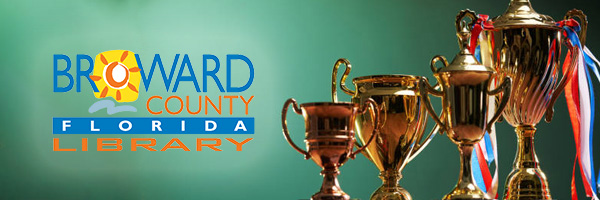 gold trophies lined up and bcl logo