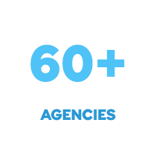 60+ agencies