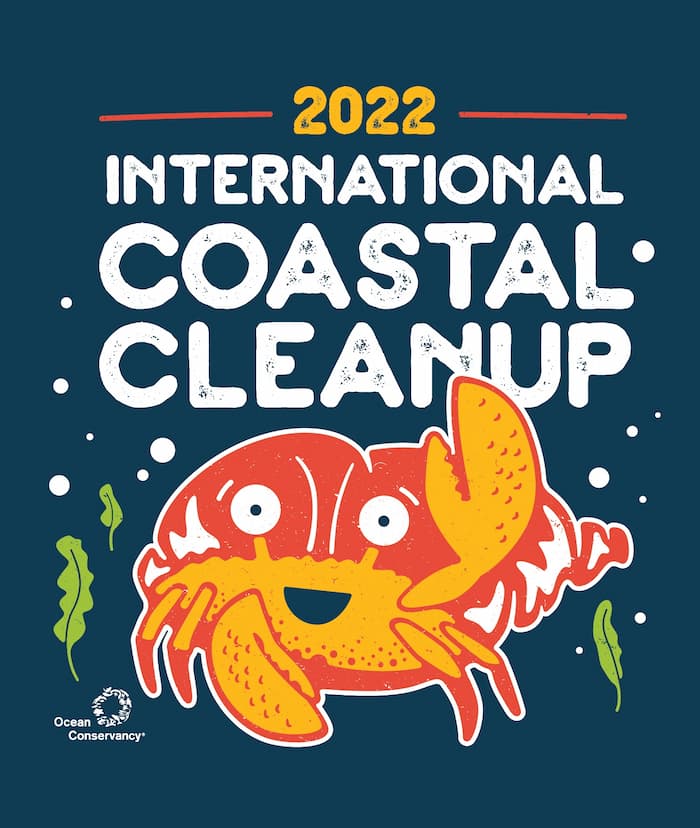 2022 International Coastal Cleanup logo.