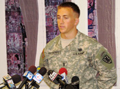 Lt. Russell Destremps of the United States Army Dive Company