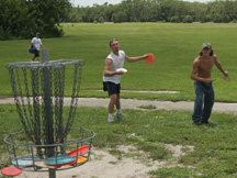 Disc golf at Tradewinds Park