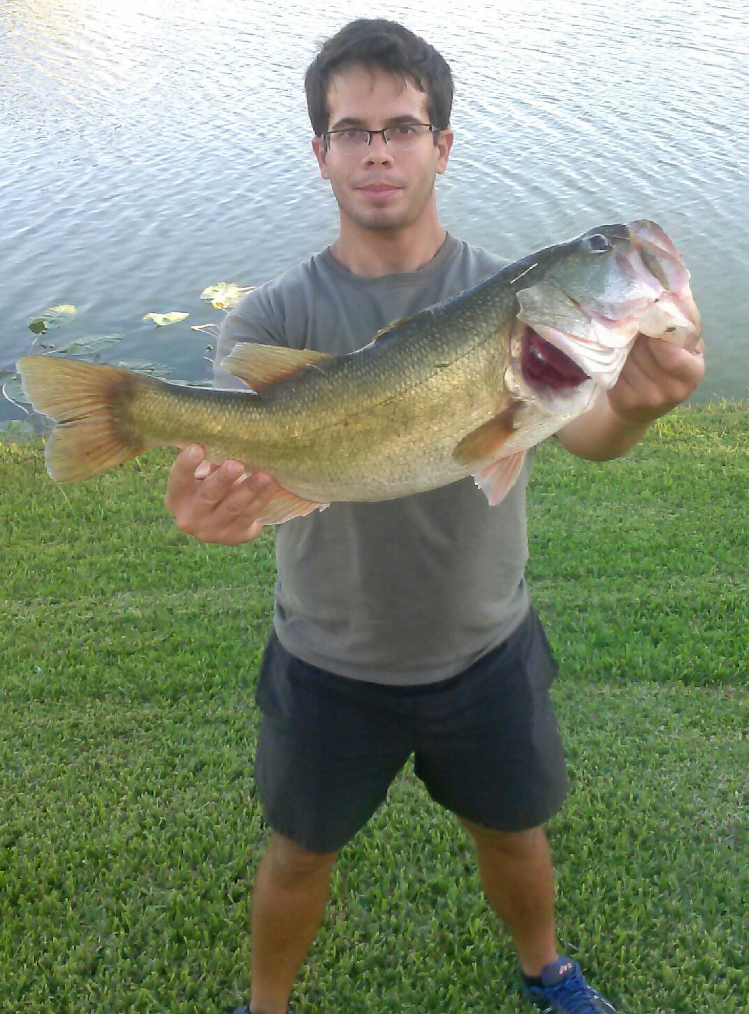 A catch at C.B. Smith!