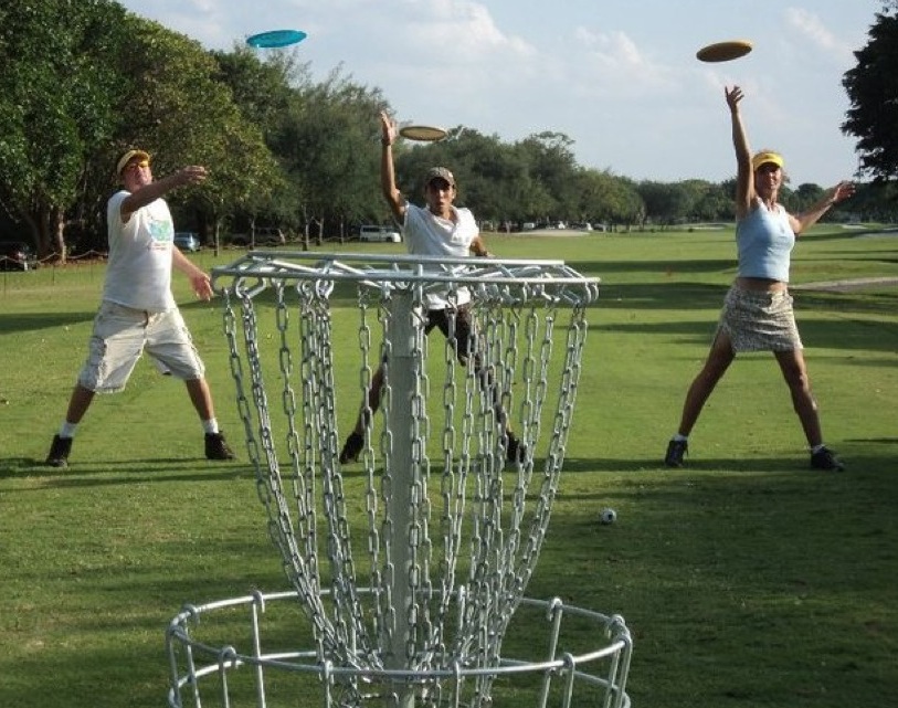 Three playing aiming for one basket