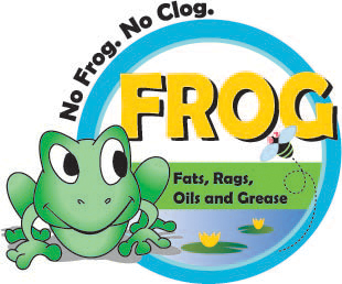 No Frog. No Clog. logo