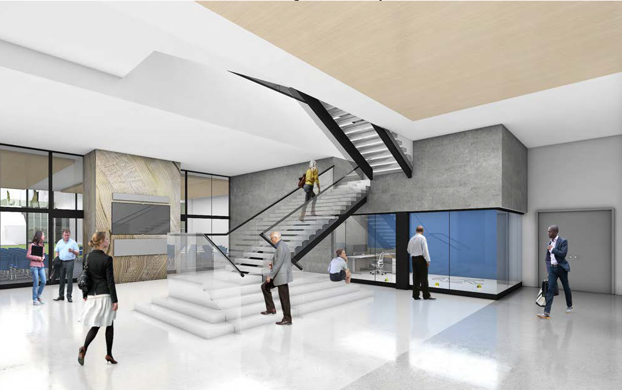 Forensic Science Center Training Room Lobby