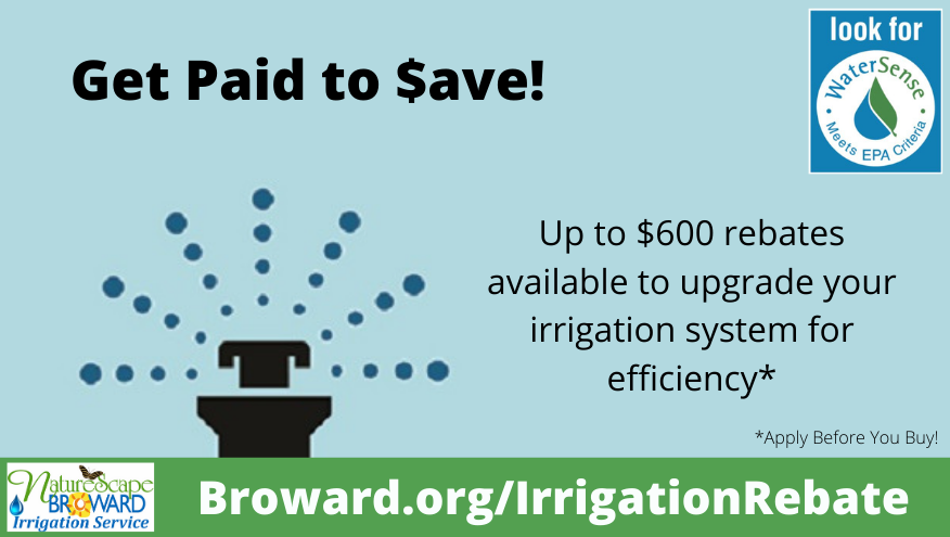 irrigation rebate